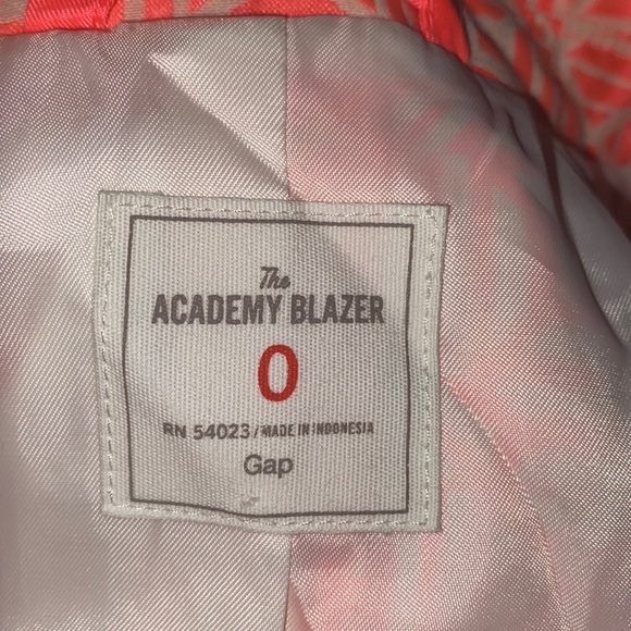 The Academy Blazer Neon Pink Geometric Jacket oversized blazer - Picture 13 of 15